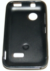 Силиконов гръб ТПУ за Sony Xperia tipo ST21i Черен