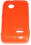 Силиконов гръб ТПУ за Sony Xperia tipo ST21i Червен