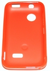 Силиконов гръб ТПУ за Sony Xperia tipo ST21i Червен