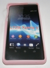 Силиконов гръб ТПУ за Sony Xperia V LT25i Розов