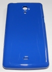 Силиконов гръб ТПУ за Sony Xperia TX LT30P Син