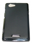Силиконов гръб ТПУ за Sony Xperia L S36h Черен