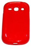 Силиконов гръб ТПУ за Samsung S6810 Galaxy Fame Червен