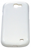 Силиконов гръб ТПУ за Samsung I8730 Galaxy Express Бял
