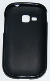 Силиконов гръб ТПУ за Samsung S5292 Rex 90 Черен