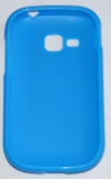 Силиконов гръб ТПУ за Samsung S5292 Rex 90 Син