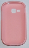 Силиконов гръб ТПУ за Samsung S5292 Rex 90 Розов