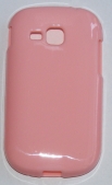 Силиконов гръб ТПУ за Samsung S5292 Rex 90 Розов