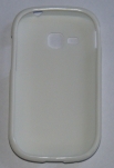 Силиконов гръб ТПУ за Samsung S5292 Rex 90 Бял