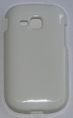 Силиконов гръб ТПУ за Samsung S5292 Rex 90 Бял
