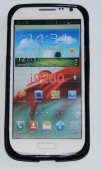 Силиконов гръб ТПУ за Samsung I9260 Galaxy Premier Черен