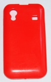 Силиконов гръб ТПУ за Samsung S5830 Galaxy Ace Червен