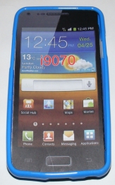 Силиконов гръб ТПУ за Samsung I9070 Galaxy S Advance Син