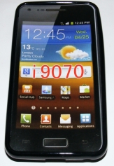 Силиконов гръб ТПУ за Samsung I9070 Galaxy S Advance Черен