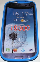 Силиконов гръб ТПУ за Samsung I9300 Galaxy S3 Син