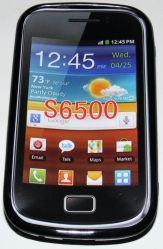Силиконов гръб ТПУ за Samsung S6500 Galaxy mini 2 Черен