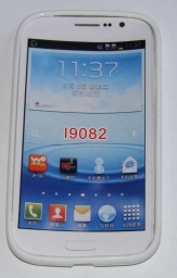 Силиконов гръб ТПУ за Samsung I9082 Galaxy Grand Бял