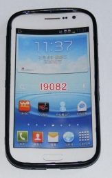 Силиконов гръб ТПУ за Samsung I9082 Galaxy Grand Черен