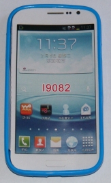 Силиконов гръб ТПУ за Samsung I9082 Galaxy Grand Син