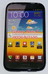 Силиконов гръб ТПУ за Samsung N7100 Galaxy Note II Черен