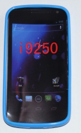 Силиконов гръб ТПУ за Samsung I9250 Galaxy Nexus Син