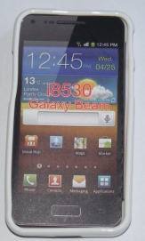 Силиконов гръб ТПУ за Samsung I8530 Galaxy Beam Бял