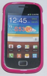 Силиконов гръб ТПУ за Samsung S5300 Galaxy Pocket Розов