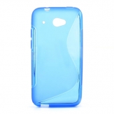 Силиконов гръб S-Line за HTC Desire 601 Син