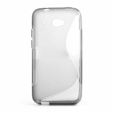 Силиконов гръб S-Line за HTC Desire 601 Бял