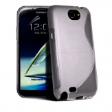 Силиконов гръб S-Line за Samsung N7100 Galaxy Note 2 Бял