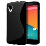Силиконов гръб ТПУ S-Line за LG Nexus 5 Черен