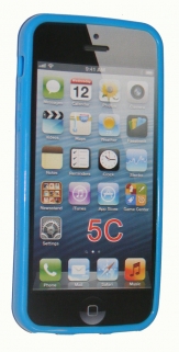 Силиконов гръб ТПУ за Apple iPhone 5C Син