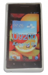 Силиконов гръб ТПУ за Huawei Ascend P1 Бял