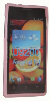 Силиконов гръб ТПУ за Huawei Ascend P1 Розов