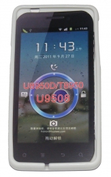 Силиконов гръб ТПУ за Huawei Ascend G600 Бял