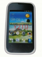 Силиконов гръб ТПУ за Huawei Ascend Y210 Бял