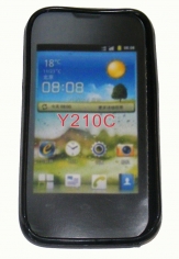 Силиконов гръб ТПУ за Huawei Ascend Y210 Черен