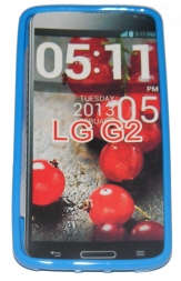 Силиконов гръб ТПУ за LG G2 D802 Син