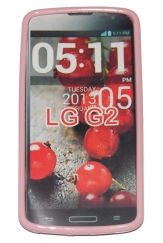 Силиконов гръб ТПУ за LG G2 D802 Розов