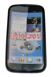 Силиконов гръб ТПУ за Huawei Ascend G610 Черен