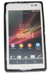 Силиконов гръб ТПУ за Sony Xperia C S39H Черен
