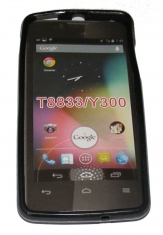 Силиконов гръб ТПУ за Huawei Ascend Y300 Черен