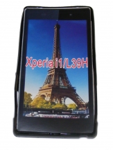 Силиконов гръб ТПУ за Sony Xperia Z1 L39H Черен