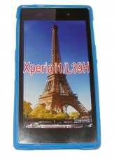 Силиконов гръб ТПУ за Sony Xperia Z1 L39H Син
