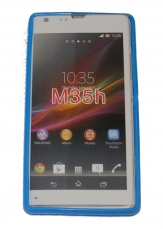 Силиконов гръб ТПУ за Sony Xperia SP M35h Син