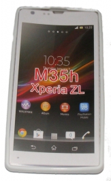 Силиконов гръб ТПУ за Sony Xperia SP M35H Бял