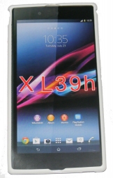 Силиконов гръб ТПУ мат за Sony Xperia Z Ultra XL39H C6802 Бял