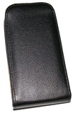Кожен калъф Flip за BlackBerry 9720 Черен