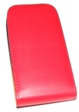 Кожен калъф Flip за LG Nexus 4 E960 Червен