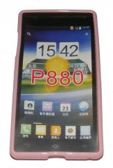 Силиконов гръб ТПУ за LG P880 Optimus 4X HD Розов